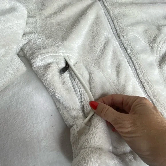 The North Face hooded jacket fleece XS - Picture 8 of 15